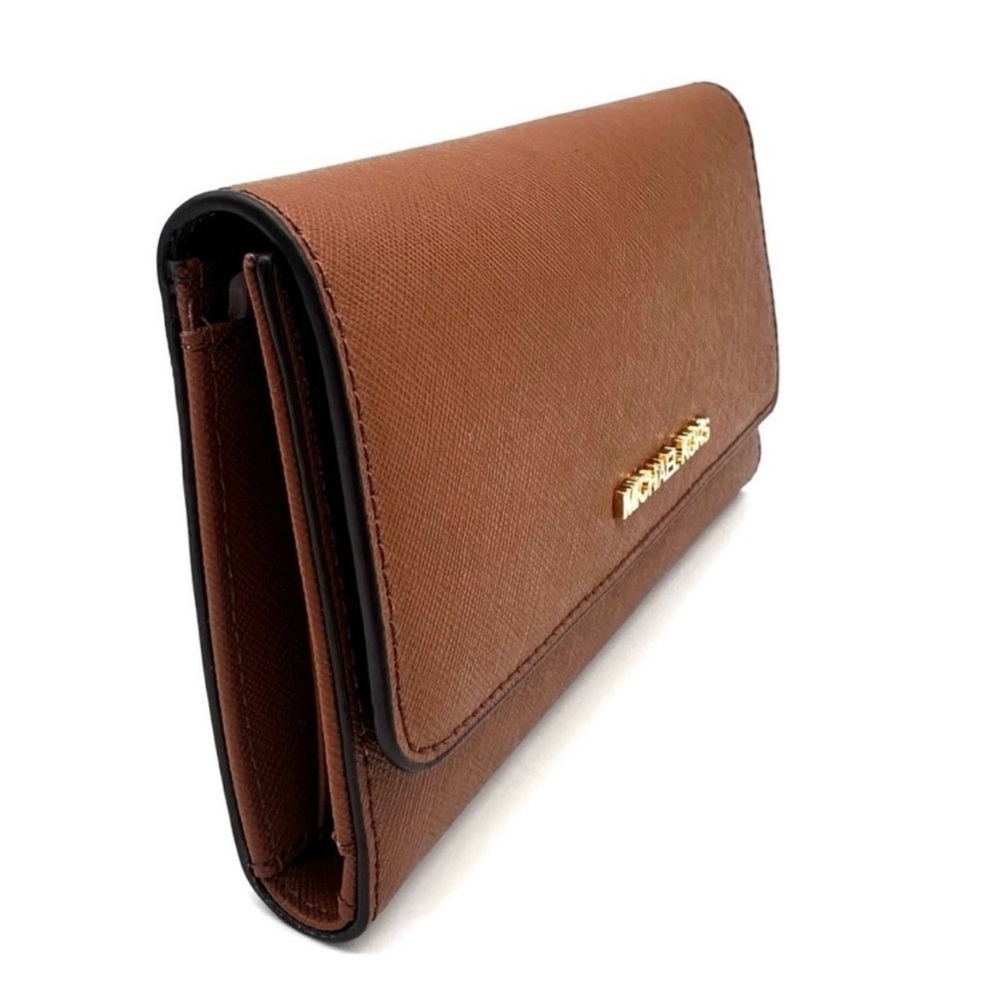 Michael Kors Large trifold Wallet Luggage - Picture 6 of 8